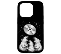 Carcasa para iPhone 15 Pro Rats Howling At CD Moon