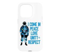Carcasa para iPhone 15 Pro Rave Invaders Plur Space Force Astronaut House Música Rave
