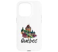 Carcasa para iPhone 15 Pro Recuerdo Retro de Quebec de Canadá/Quebec