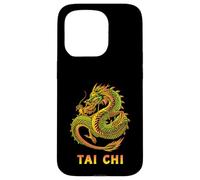 Carcasa para iPhone 15 Pro Regalo de Bienestar Espiritual Qi Gong de meditación de Tai Chi