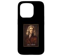 Carcasa para iPhone 15 Pro Retrato de Isaac Newton