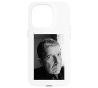 Carcasa para iPhone 15 Pro Retrato de Leonard Cohen Hallelujah Songwriter por AJ Barratt