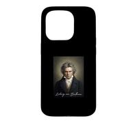 Carcasa para iPhone 15 Pro Retrato de Ludwig Van Beethoven