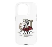 Carcasa para iPhone 15 Pro Retrato del senador estoico de la Antigua Roma Catón el Joven