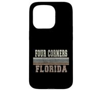 Carcasa para iPhone 15 Pro Retro Four Corners Florida