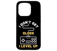 Carcasa para iPhone 15 Pro Retro Gaming - I Don't Get Older I Level Up Gamepad Divertido