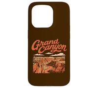 Carcasa para iPhone 15 Pro Retro Grand Canyon National Park Vintage Style 80s