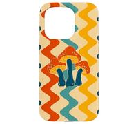 Carcasa para iPhone 15 Pro Retro Mushroom Cottagecore Boho Indie Y2K Nature Vibes