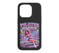 Carcasa para iPhone 15 Pro Retro Pilates Baddie Reformer Entrenamiento Fitness