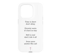 Carcasa para iPhone 15 Pro Rhyming Evangelistic Gospel Message - Christian Faith Poem