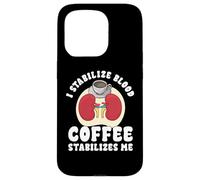 Carcasa para iPhone 15 Pro Riñón Humor Médico Diálisis Café Nefrología Enfermera