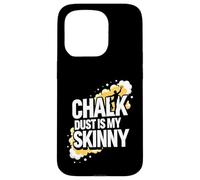 Carcasa para iPhone 15 Pro Rock Climbing Bouldering Chalk Dust Is My Skinny