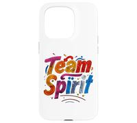 Carcasa para iPhone 15 Pro Rock & Roll Your Healthy Life Style Team Spirit Rainbow