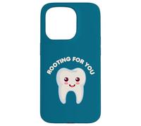 Carcasa para iPhone 15 Pro Rooting For You Funny Dentista Higienista Dental Hada de los Dientes