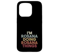 Carcasa para iPhone 15 Pro Rosana Name Rosana Personalized Name First Given