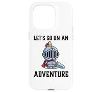 Carcasa para iPhone 15 Pro RPG Gamer Let's Go On An Adventure Knight Jugador Juego