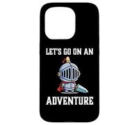 Carcasa para iPhone 15 Pro RPG Gamer Let's Go On An Adventure Knight Jugador Juego