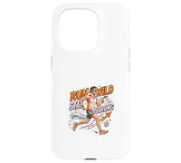 Carcasa para iPhone 15 Pro Run Wild Stay Strong Running Motivación Diseño