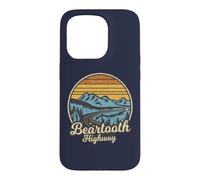 Carcasa para iPhone 15 Pro Ruta panorámica Nacional 212 Retro de la autopista Beartooth