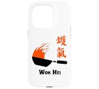 Carcasa para iPhone 15 Pro Sabores de Wok Hei Funny Chinese Wok Cocinar Arroz Frito