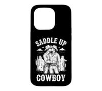 Carcasa para iPhone 15 Pro Saddle Up Cowboy - Divertido Dicho Orgullo Gay Queer LGBTQ+Gay
