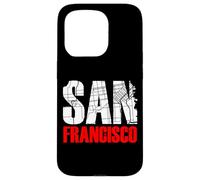 Carcasa para iPhone 15 Pro San Francisco California Graphic Map T-Shirt, San Francisco