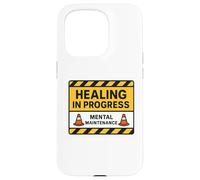 Carcasa para iPhone 15 Pro Sanación en Progreso Mantenimiento Mental