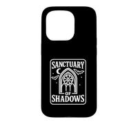 Carcasa para iPhone 15 Pro Sanctuary of Shadows Gótico Misterio Oscuro Fantasía Gráficos