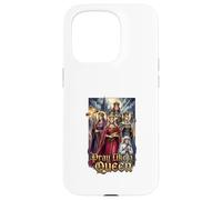Carcasa para iPhone 15 Pro Santa Católica Orar como Una Reina Mujeres Religiosas