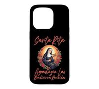 Carcasa para iPhone 15 Pro Santa Rita de Cascia agradezco Las bendiciones recibidas