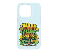 Carcasa para iPhone 15 Pro Santa Teresa de Lisieux Citas Gran Amor Santa Católica