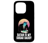 Carcasa para iPhone 15 Pro Satan is my Sugar Daddy Teufel und Infierno.