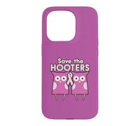 Carcasa para iPhone 15 Pro Save The Hooters Divertido