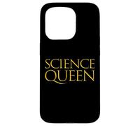 Carcasa para iPhone 15 Pro Science Queen Science - Regalo académico para Mujeres científicas
