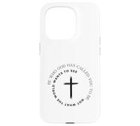 Carcasa para iPhone 15 Pro Sé quien Dios te ha Llamado a ser - Christian Faith
