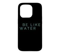 Carcasa para iPhone 15 Pro Sea como el Agua Artes Marciales Taoísmo Kung Fu Wu Wei No
