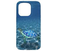 Carcasa para iPhone 15 Pro Sea Decor Ocean Life Turtle Creatures Beach
