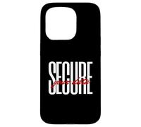 Carcasa para iPhone 15 Pro Secure Your Data Cybersecurity Expert Infosec Encrypted Chat