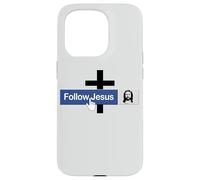 Carcasa para iPhone 15 Pro Seguir Jesús Fe Libro Cristiano Cruz Amor Cristo Biblia