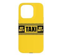 Carcasa para iPhone 15 Pro Señal de Taxi de Taxi Amarillo para Disfraz de Taxi