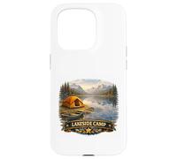 Carcasa para iPhone 15 Pro Serene Escape del Desierto Junto al Lago