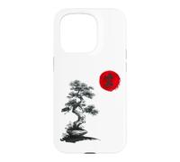 Carcasa para iPhone 15 Pro Serenidad Japonesa Zen Bonsai - Naturaleza Espiritual Budista