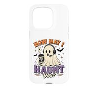 Carcasa para iPhone 15 Pro Servicio al Cliente Halloween How May I Haunt You