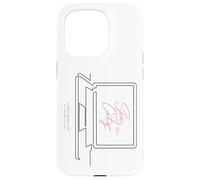 Carcasa para iPhone 15 Pro Sex and The City Carrie Bradshaw Laptop Design