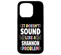 Carcasa para iPhone 15 Pro Shannon Personalized Women's Gift Custom Shannon