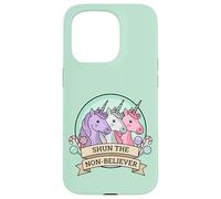 Carcasa para iPhone 15 Pro Shun The Non-Believer Funny Charlie Unicorn Sarcasmo Meme