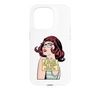 Carcasa para iPhone 15 Pro Si me encuentras Ofensivo, te sugiero Que Dejes de encontrarme