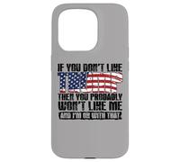 Carcasa para iPhone 15 Pro Si no te Gusta Trump, Probablemente no te agrado yo