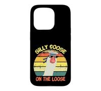 Carcasa para iPhone 15 Pro Silly Goose On The Loose Funny Saying Vintage