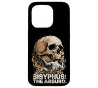 Carcasa para iPhone 15 Pro Sisyphus The Absurd Vintage Philosophical Skull